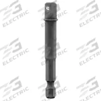 DEWALT Hex Drive Socket Adapter: 1/4 in Input Drive Size, Black Oxide, Square, Male, Hex, 25 PK (MPN DW2541IRB). Key specifications — attr1204900: Square; attr1204904: Locking Included; attr1204910: DEWALT; attr1204913: Black Oxide.