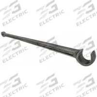 WESTWARD Single End Valve Wheel Wrench: 2 in Head Size, 27 in Overall Lg, Alloy Steel, Powder-Coated (MPN 5PWE9). Key specifications — attr310395: No; attr310394: Powder-Coated; attr310393: Alloy Steel; attr324959: WESTWARD.