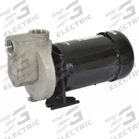 Centrifugal Pump: 230/460V AC, 63 ft Max Head, 1 1/2 in Compat Intake and Disch (MPN 2ZXT6). Key specifications — Brand: DAYTON; Motor Enclosure Type: TEFC.