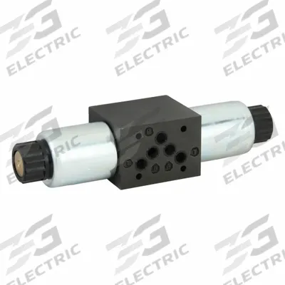Parker Hydraulic Directional Valve: 27.7 gpm Max Flow Rate, D05 NFPA Size, Three Positions - Solenoid-Operated Directional Control Valves