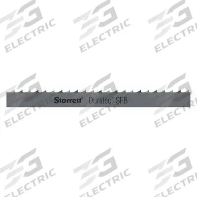 STARRETT Band Saw Blade: Carbon Steel, Duratec(TM) SFB, Aluminum/Carbon Steel/Soft Metal/Wood - Aluminum & Soft Metal Cutting Blades