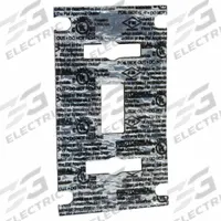 METACAULK Firestop Sheet: 4 in Overall Lg, 0.11 in Overall Wd, 3 hr Fire Rating (MPN 66276). Key specifications — Color: Black; Usage Location: Single Gang Switch; Fire Rating: 3 hr; Brand: METACAULK.
