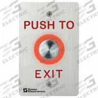 ESSEX Exit Push Button: 4 1/2 in Ht, 1 1/4 in Dp, 2 3/4 in Wd, Gray, Gray – Stainless Steel, Gray (MPN PEB-2S). Key specifications — Color: Gray; Product Type: Exit Push Button; Operation Type: Push Button; ADA Compliant: No; Brand: ESSEX.