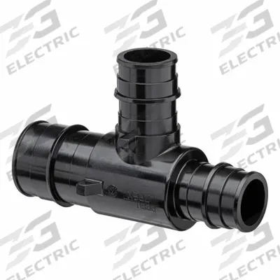 ZURN Barbed Tee: Polymer, Expansion - Expansion Polymer Barbed Tube Fittings