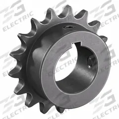 TSUBAKI Single Strand Sprocket: 40, For 1/2 in Chain Pitch, 1 1/4 in Bore Dia, 17 Teeth, Steel (MPN 40B17F-1 1/4). Key specifications — Brand: TSUBAKI.