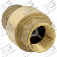 BONOMI VALVE: Swing, Inline Valve Body, 3/4 in Pipe Size, FNPT x FNPT, Brass, Female, NPT, NPT, Std (MPN 100012LF-3/4"). Key specifications — Brand: BONOMI.
