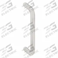MONROE PMP Pull Handle: Weld-On, Stainless Steel, Silver, 4.92 in Mounting Hole Center to Center (MPN PH-0198). Key specifications — attr1001233: MONROE PMP; attr1064421: Silver.