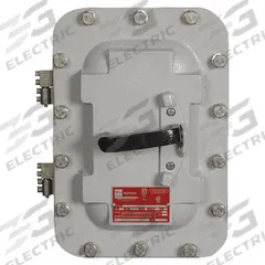 APPLETON ELECTRIC Hazardous Location Safety Switch: Non-Fusible, 60 A, 600 V AC, AE Series (MPN AEAB6036DS). Key specifications — attr867442: APPLETON ELECTRIC.