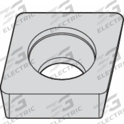 WIDIA Diamond Turning Insert: CCMW3251 - Diamond Indexable Turning Inserts
