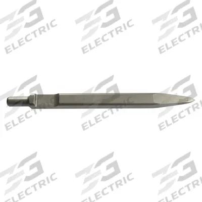 SPEEDAIRE Chisel: B1/Cleco Chisel Scaler, 0.373 in Shank Size, 7 in Overall Lg - Moil Point Chisels for Scalers