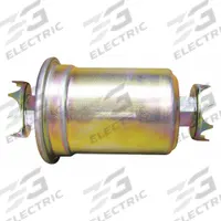 BALDWIN FILTERS Fuel Filter: In-Line, 2 3/4 in Outside Dia, Cellulose, 4 15/16 in Overall Ht (MPN BF1100). Key specifications — Baldwin Interchange: BF1100; FleetGuard Interchange: FF5224; Brand: BALDWIN FILTERS; Media Material: Cellulose; Includes: (4) Furnished Gaskets; Compatible Vehicle Type: Trucks; Compatible Vehicle Make: Hyundai.