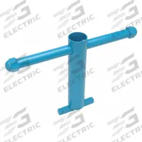 Carrier Wrench: Zurn, Steel, Blue, Wrench, 3 in Overall Lg, 3 1/2 in Overall Wd (MPN Z1200-CPLGWRNCH-3). Key specifications — Material: Steel; Includes: Wrench; Brand: ZURN; Product Type: Carrier Wrench; Color: Blue; Compatible Brand: Zurn; Compatible Series: Z1203.