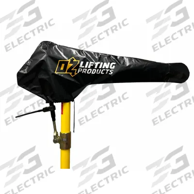 OZ LIFTING PRODUCTS Davit Crane Cover: Polyester, 26 in Overall Ht - Covers for Davit Cranes
