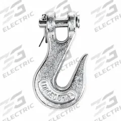 DAYTON Grab Hook: 3,900 lb Working Load Limit, 43 Hook Grade, Carbon Steel, 13/16 in Material Thick (MPN 844G55). Key specifications — Brand: DAYTON.