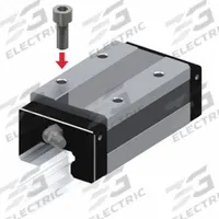 THK Linear Guide Carriage: For 28 mm Rail Wd, Ball, SHS Type Std Guide, 38 mm Carriage Ht (MPN SHS30R1SS). Key specifications — Carriage Material: Carbon Steel; Roller Material: Carbon Steel; Size: 30; Brand: THK; Features: End Seal and Side Seal; Type: SHS Type Standard Guide.