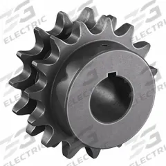 TRITAN Roller Chain Sprocket: 60-2, For 3/4 in Chain Pitch, 1 1/4 in Bore Dia, 15 Teeth, Steel (MPN D60BS15H X 1 1/4). Key specifications — Brand: TRITAN.