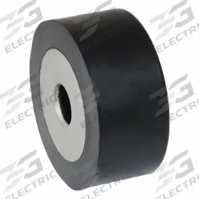 JW WINCO Vibration-Isolating Mount: Cylindrical, Buna-N, Plain Bore Style - Plain Bore Vibration-Isolating Mounts