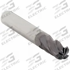 APPROVED VENDOR Ball End Mill: Carbide, 4 Flute, 7/16" Mill Dia, 5/8" LOC, 2-1/2" OAL (MPN 220-001110)