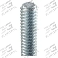 APPROVED VENDOR Fully Threaded Rod: 1 1/4"-7 Thread Size, Steel, Zinc-Plated, Left Hand, 3 ft Lg (MPN TRI21250LHX3-001P)