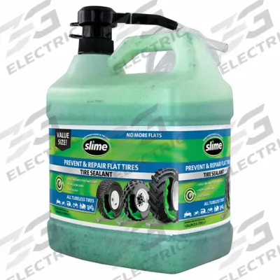SLIME Tire Sealant: Tire Repair Sealant, Liquid, Jug, 1 gal Container Size - Tire Sealants