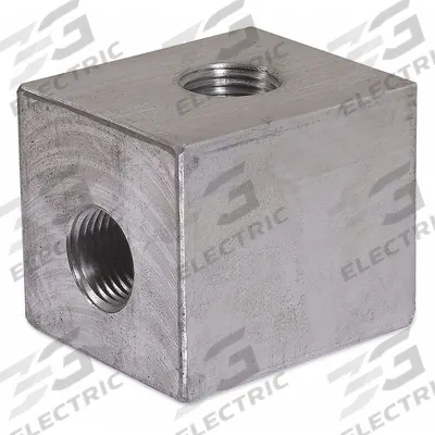 MI-T-M Manifold Block: Mfr Part # 51-0012, Aluminum - Assorted Parts & Accessories