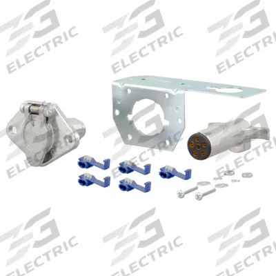 CURT Automotive Electrical Plug: 6-Way, Trailer and Tow Vehicle, Dust Cover (MPN 58093) - Fleet and Vehicle Maintenance