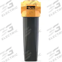 PARKER Compressed Air Filter: 1 micron, 1 in NPT, 233 cfm, 232 psi Max Op Pressure, Aluminum Bowl (MPN AOPX030GNFX). Key specifications — attr241482: No; attr110918: Yes; attr110926: Aluminum; attr110904: PARKER.