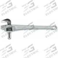 WESTWARD Offset Pipe Wrench: Aluminum, 3 in Jaw Capacity, Serrated, 24 in Overall Lg, I-Beam (MPN 1XJZ9). Key specifications — attr309808: I-Beam; attr309815: Aluminum; attr324941: WESTWARD.