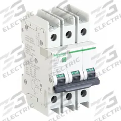 SCHNEIDER ELECTRIC IEC Miniature Circuit Breaker: 6 A Amps, 14kA at 120/240V AC, Screw Clamp, D (MPN M9F43306). Key specifications — DC Voltage Rating: Not Rated; Max. AIR Rating: 14kA at 120/240V AC; Terminal Connection: Screw Clamp; Brand: SCHNEIDER.