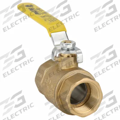 APPROVED VENDOR Manual Two-Way Ball Valve: 1 in, Brass, Straight, FIP x FIP - Brass Ball Valves