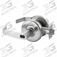 CORBIN Door Lockset: Storeroom Lever Locksets, Chrome, ADA Compliant, LFIC (MPN CLX3357 NZD 626 CL6). Key specifications — Ligature Resistance: Not Ligature-Resistant; Brand: CORBIN; Lockset Function ANSI Code: F86; Visual Indicator Message: No Message; Lockset Style: Newport Lever; ADA Compliant: Yes; Finish: Satin Chromium-Plated.