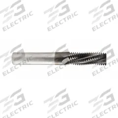 CLEVELAND Thread Mill: Helical Flute, M8x1 Metric, 3 Flute, TiAlN Coated Carbide (MPN C95077). Key specifications — attr1300935: CLEVELAND.