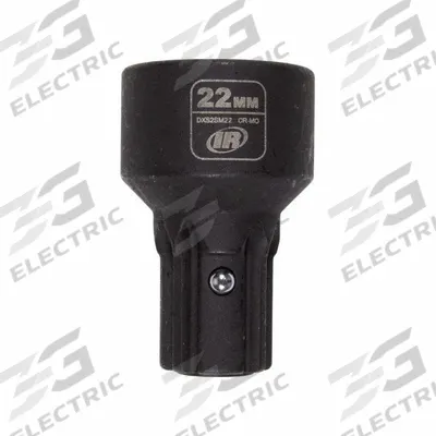 INGERSOLL RAND Impact Socket: Metric, 22 mm Socket Size, 6-Point, Std - Insider & DXS Impact Sockets