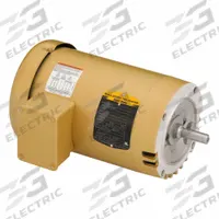 BALDOR General Purpose Motor: C-Face Mount, Open Drip Proof, 2 hp, 230V AC/460V AC, 3,450 RPM (MPN VEM31155). Key specifications — Brand: BALDOR; Nameplate Voltage @ 60 Hz: 230V AC; Full Load Current @ 60 Hz: 2.6/5.2/5.6 A; Nameplate RPM @ 60 Hz: 3,450 RPM; Motor Enclosure: ODP.
