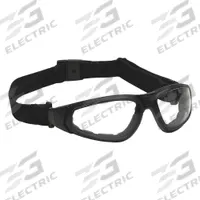 PYRAMEX Safety Goggles: Clear Lens Color, H2X Anti-Fog, Direct, Elastic Band Material, XSG Series (MPN GB4010ST). Key specifications — Band Material: Elastic; Brand: PYRAMEX.