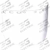 BULLARD Face Shield Visor: 15 in Overall Wd, 8 in Overall Ht, 0.04 in Overall Thick, Clear, Uncoated (MPN 840T). Key specifications — Material: Polyethylene; Brand: BULLARD; Compatible Grainger Part Number: 58JT13.