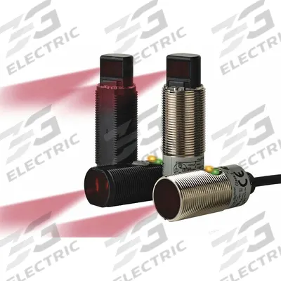 OMRON Photoelectric Sensor: M18 Threaded, Non-Terminated Cable, 10-30V DC - Cylindrical Sensors with Non-Terminated Cables