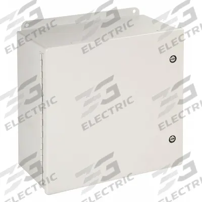 HOFFMAN Enclosure: Steel, 8 in x 6 in x 6 in, NEMA 12/4, Solid Cover - Steel Washdown Enclosures
