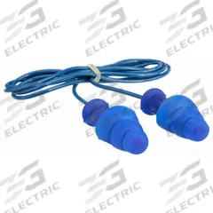 HOWARD LEIGHT BY PIP Ear Plugs: Flanged, 25 dB NRR, Metal-Detectable, Corded, Reusable, Blue, 100 PK (MPN SDT-30). Key specifications — Earplug Color: Blue; Brand: HOWARD LEIGHT BY PIP; Style_Subhead: Corded.