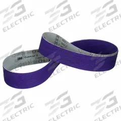 3M CUBITRON 3 Cloth Grinding Belt: 2 3/4 in W x 160 in L, Ceramic, 36 Grit, YF Wt Polyester Backing (MPN 7100316207). Key specifications — Series: Cubitron 1184F; Brand: 3M CUBITRON 3.