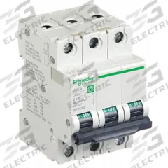 SCHNEIDER IEC Supplementary Protector: 2 A Amps, 14kA at 240V AC, Screw Clamp, C60SP (MPN M9F22302). Key specifications — Terminal Connection: Screw Clamp; Series: C60SP; AC Voltage Rating: 240/415/440V AC; DC Voltage Rating: Not Rated; Max. AIR Rating: 14kA at 240V AC; Brand: SCHNEIDER.