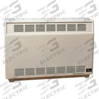 EMPIRE Gas Freestanding Floor Heater: Natural Gas, Solid Face Cabinet, Unit-Mounted, 4 in Vent Dia (MPN RH25NAT). Key specifications — Thermostat Included: Unit-Mounted; Brand: EMPIRE; Fuel Type: Natural Gas; Overall Dimensions - H x W x D: 26 in x 37 in x 18-3/8 in.