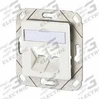 METZ CONNECT Wall Outlet: UPK, GD-Zn (Zinc Die-Cast), Individual Keystone Modules, 2 Ports (MPN 130B20D21102KE). Key specifications — Housing Material: GD-Zn (Zinc Die-Cast); Includes Connector: Unequipped; Mounting Type: UPK; Product Type: Wall Outlet; Connector Color: White; Connection Type: Individual Keystone Modules.