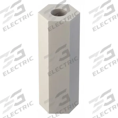 APPROVED VENDOR Spacer: #6 Screw Size, 3/4 in Overall Lg, Hex, Nylon, Plain, Nylon, 6/6 Nylon - Plastic Spacers