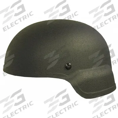 UNITED SHIELD Level IIIA Mid Cut Helmet: L Fits Hat Size, Aramid, 3/4 in Pad Thick