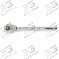 GEARWRENCH Hand Ratchet: Pear, Reversible, 11 in Overall Lg, Full Polish Chrome, 4° Min Arc Swing (MPN 81309T). Key specifications — attr1205598: Reversible; attr1205605: Quick-Release Included; attr1205626: Full Polish Chrome; attr1228094: Standard Length; attr1205607: Pear; attr1205624: GEARWRENCH.