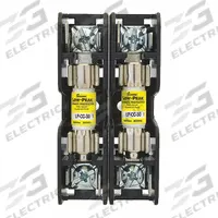 BUSSMANN Fuse Block: Open Block Design, 2 Pole, 600 V AC, Box Lug, Non-Indicating (MPN BCM603-2C). Key specifications — Brand: BUSSMANN.