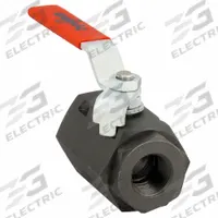 DYNAQUIP CONTROLS Manual Two-Way Ball Valve: 1 in, Carbon Steel, Straight, FNPT x FNPT, Two-Piece (MPN VLE2.AK 1"). Key specifications — Brand: DYNAQUIP CONTROLS; Handle: Lever.