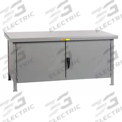 LITTLE GIANT Cabinet Workbench: Steel, 48 in x 30 in, 3,600 lb Overall Load Capacity, Gray (MPN WWC-3048). Key specifications — Assembly: Fully Assembled; Brand: LITTLE GIANT; Included Components: No Additional Components.