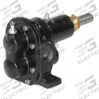 DAYTON Rotary Gear Pump Head: Magnetic Drive, Cast Iron Body, 1" FNPT, 24.7 gpm, Steel Gear Material (MPN 4KHK6). Key specifications — Brand: DAYTON; Ports: 1" FNPT; Includes Relief Valve: No.